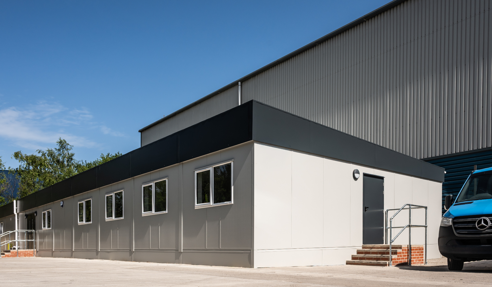 Modular Buildings available for hire from Liberty Guard