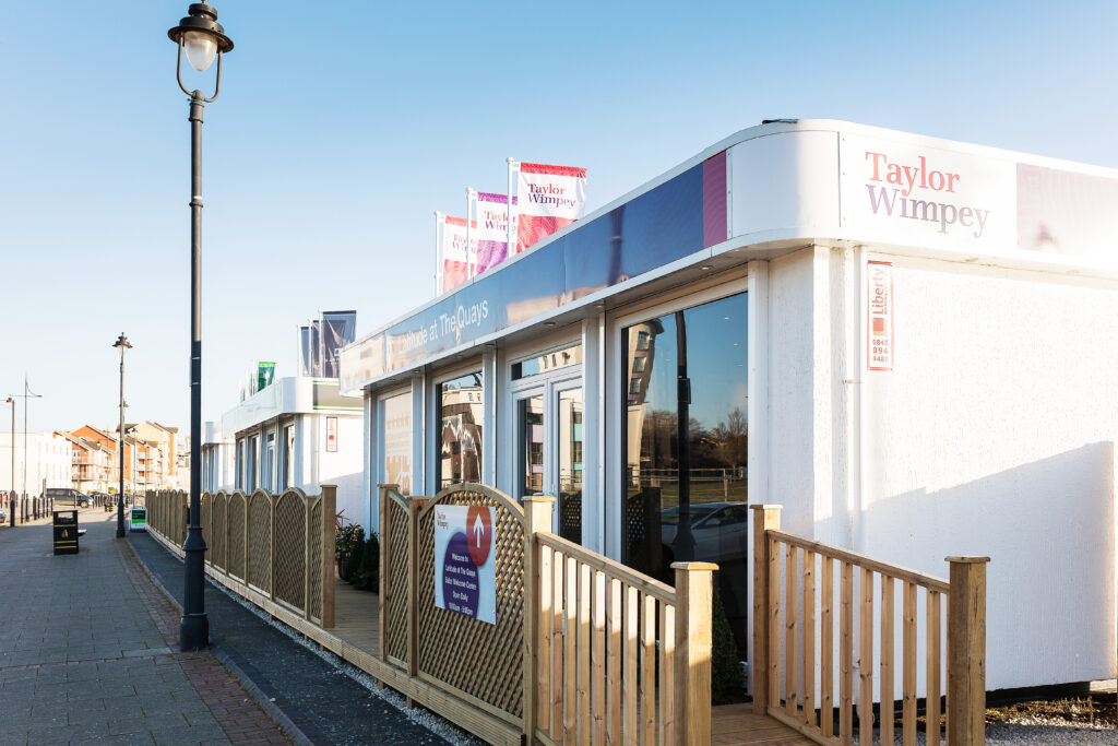Liberty Guard marketing suite for a housebuilder development
