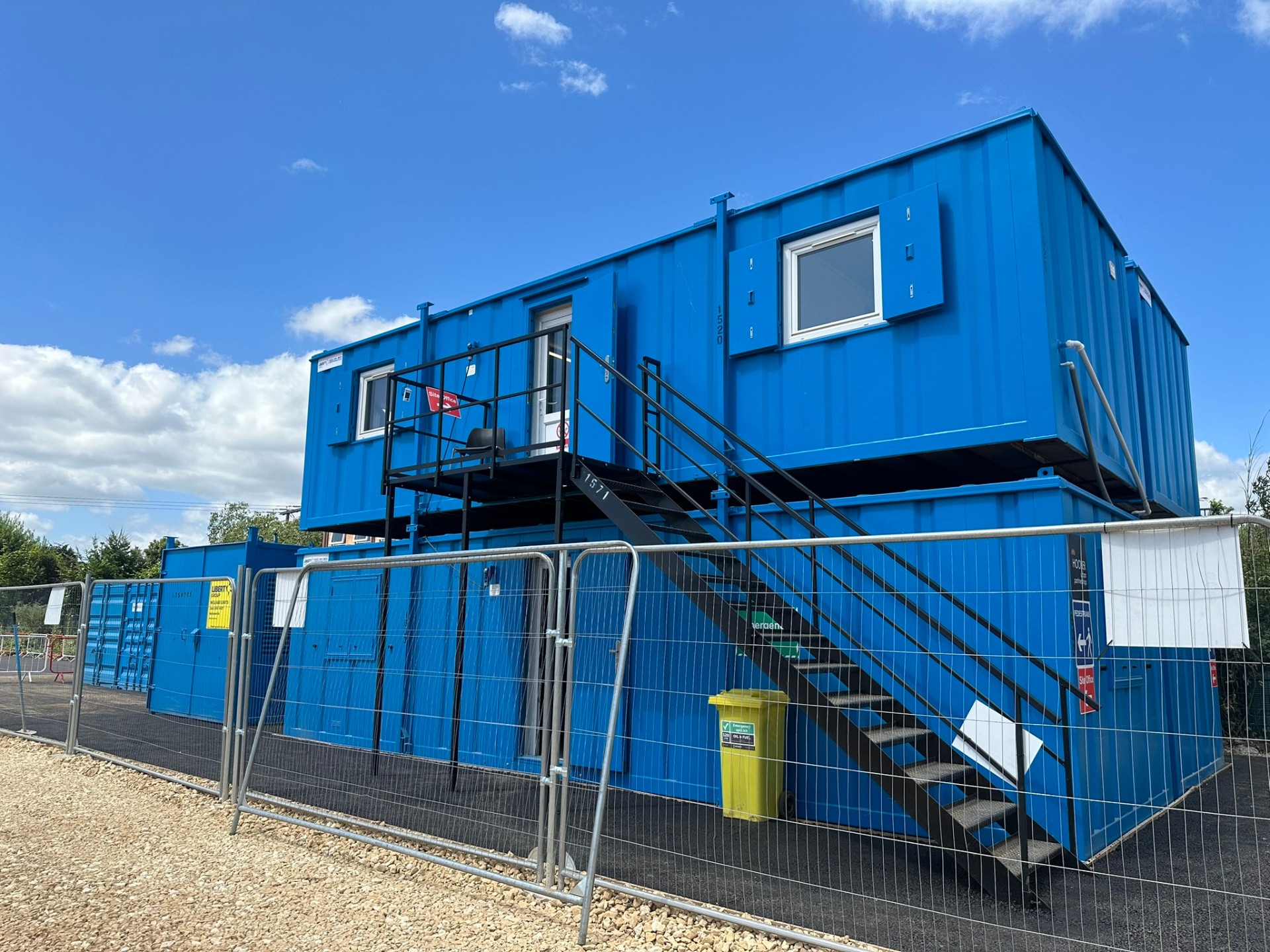 Portable Accommodation available for hire from Liberty Guard