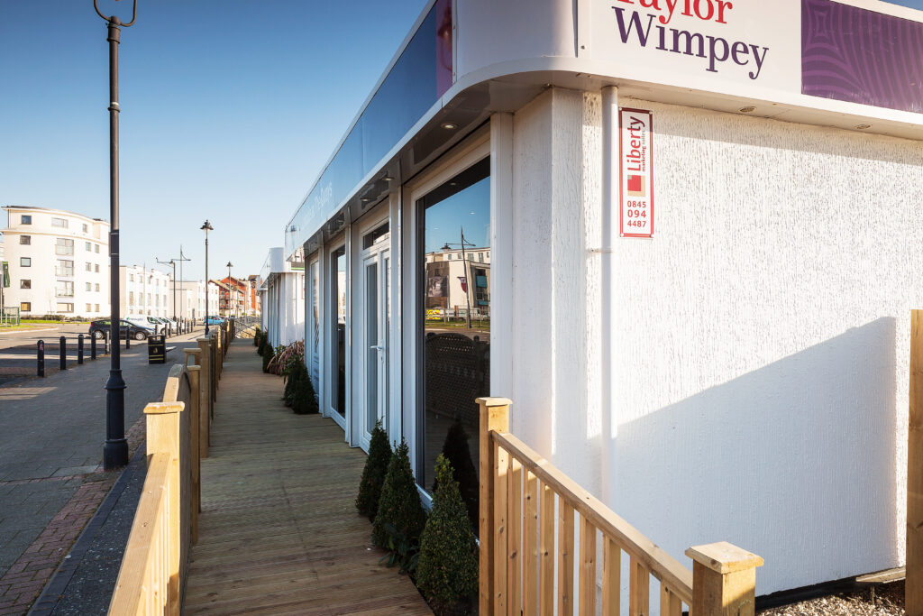 Liberty Guard marketing suite for a housebuilder development