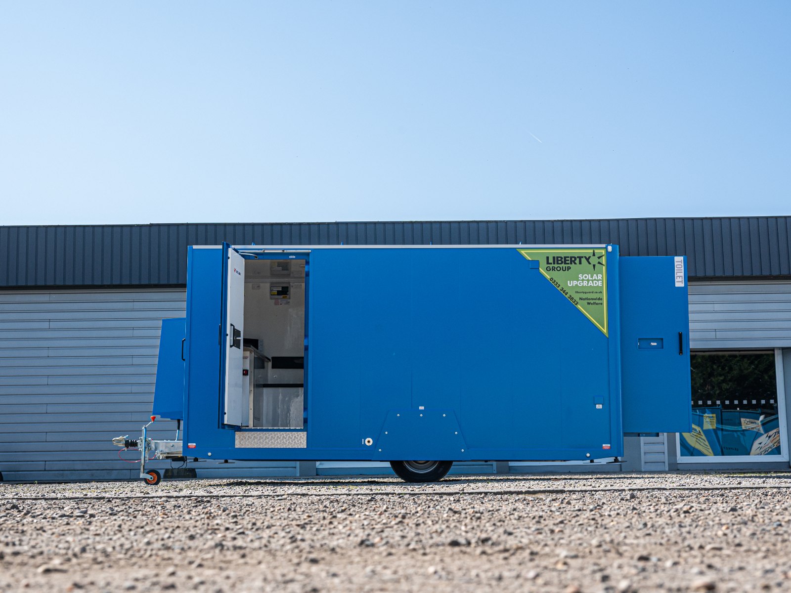 16ft Hybrid Mobi mobile welfare unit from Liberty Guard